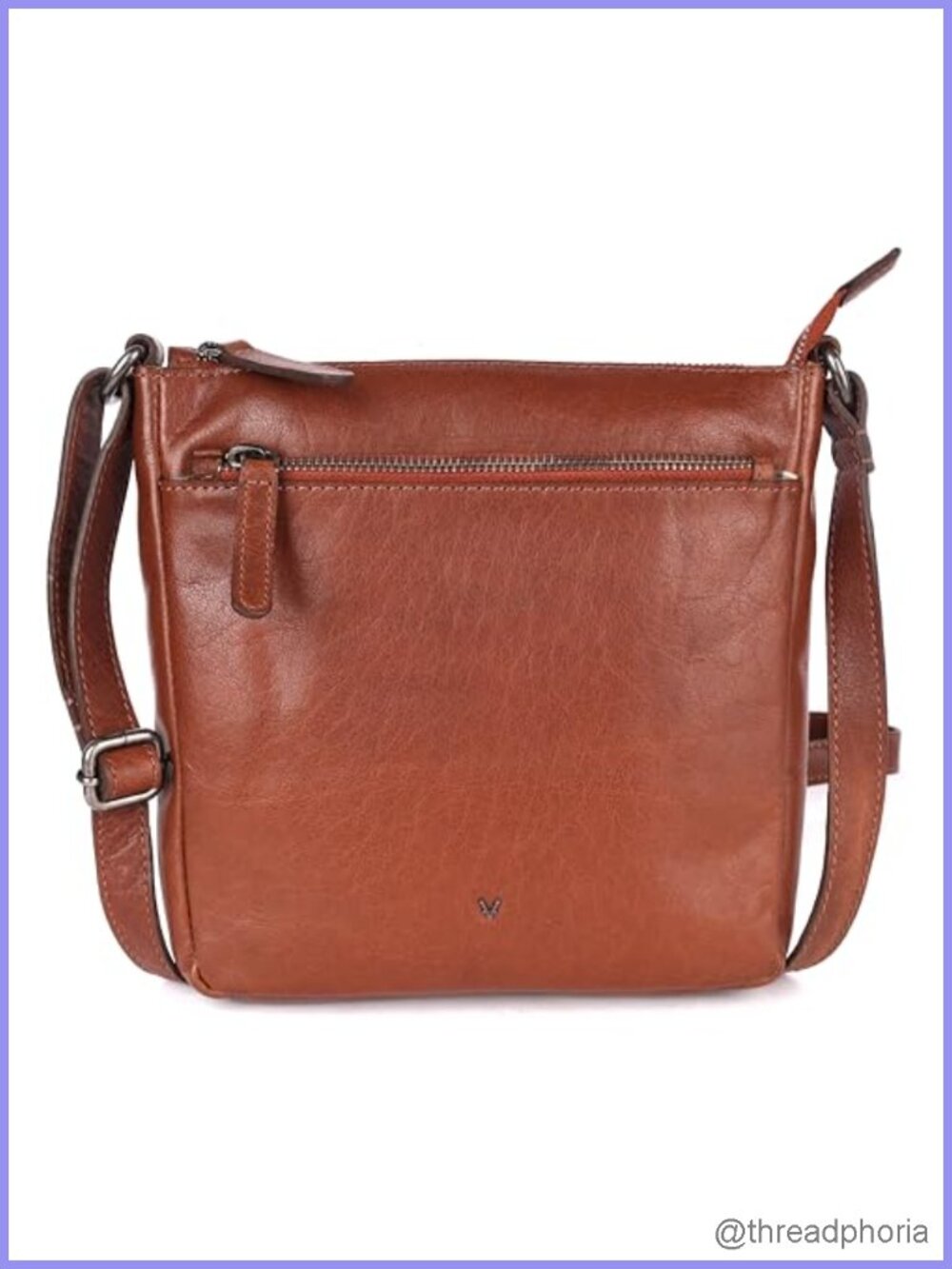 Genuine Leather Crossbody Sling Bag for Women Adjustable Strap